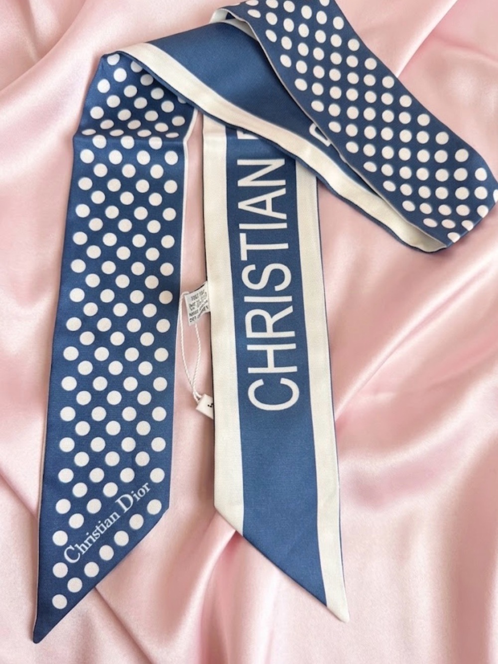 Dior mitzah scarf 100% silk new with tag AMAZING